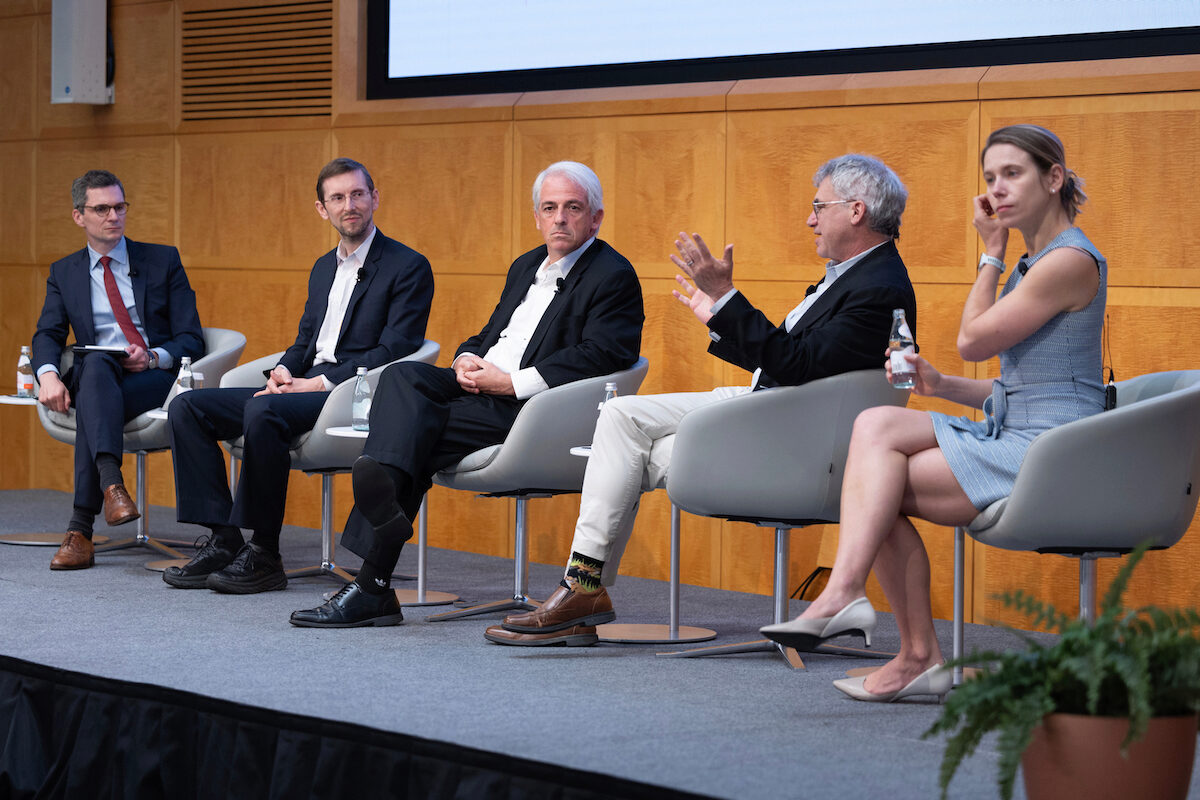 The New Technologies and Artificial Intelligence: Landscape, Challenges, and Outlook speaks at the IMF-WIFPR Conference.