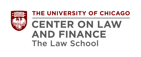 Logo for the University of Chicago Center on Law and Finance